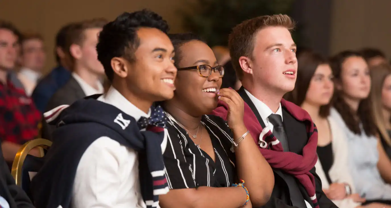 Students seated together