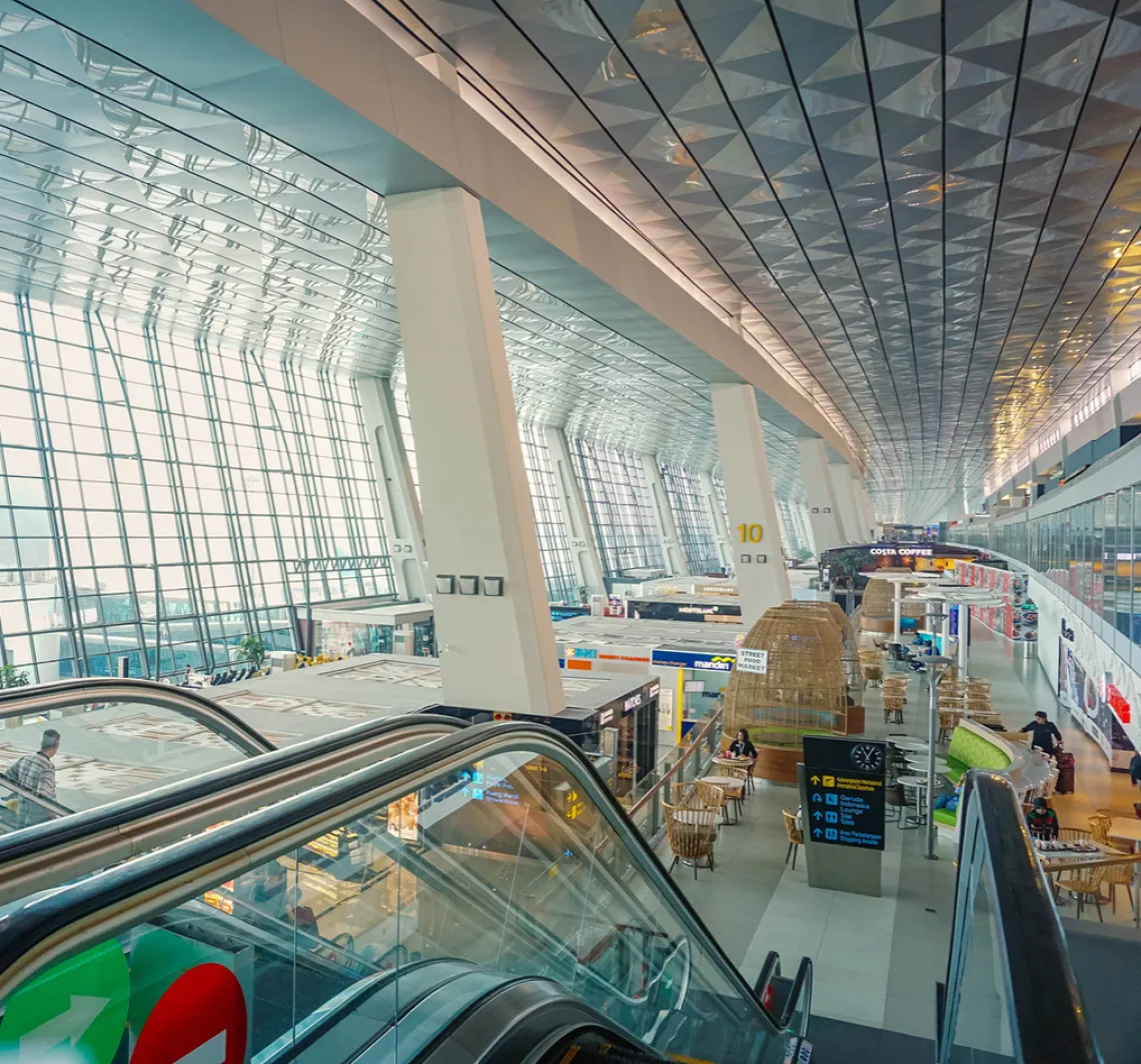 Soekarno Hatta Airport, Jakarta, Indonesia