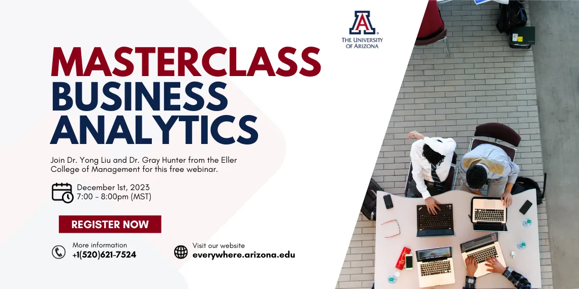 MasterClass: Business Analytics Event Banner