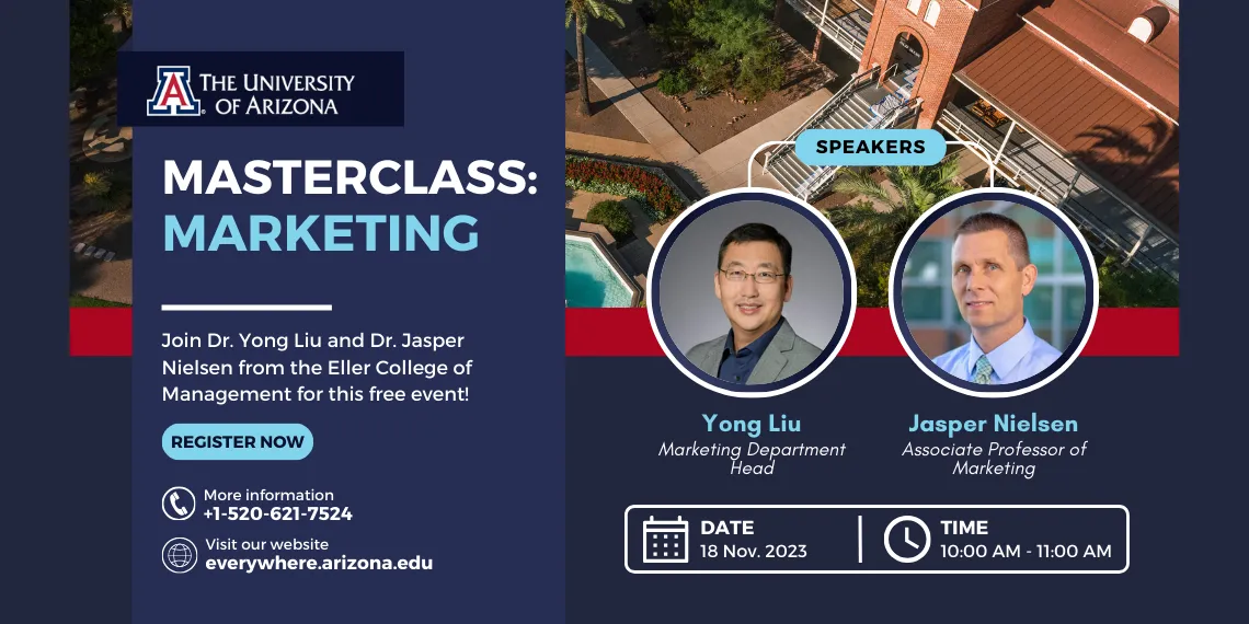 MasterClass Marketing Event Banner