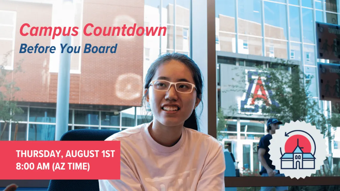 Campus Countdown Before You Board 08.01.24