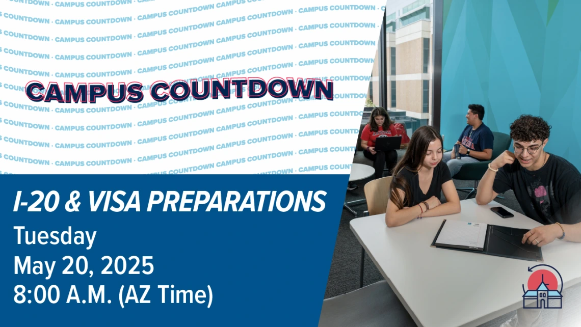 Campus Countdown I-20 and Visa Prep